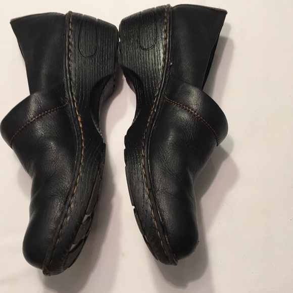 Born Black Leather Shoes Sz 8.5 - Picture 2 of 7